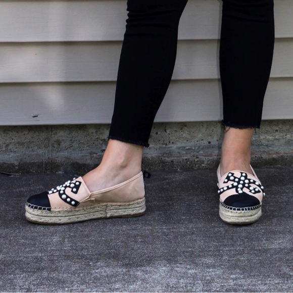 Sam Edelman Celton Espadrille -
Natural Nude 1 1/2 “ heel height size 7 women - Picture 5 of 16